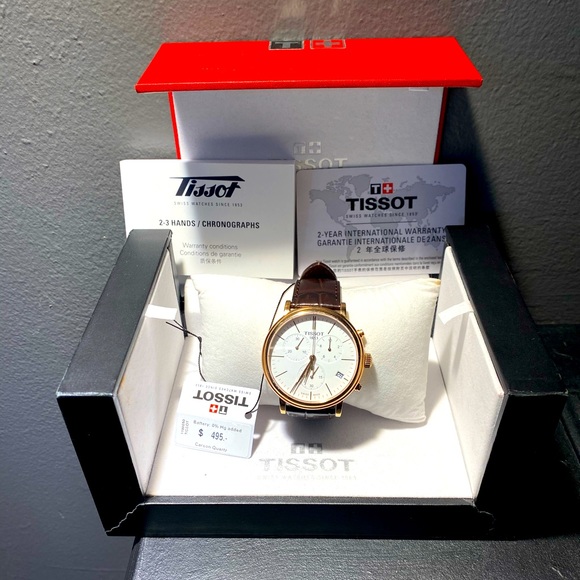 Majestic Tissot Dress Watch in Rose Gold